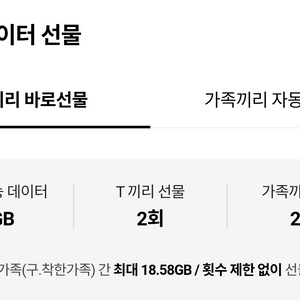 skt 데이터 2gb 2기가