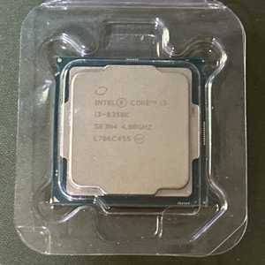 인텔 i3-8350K CPU