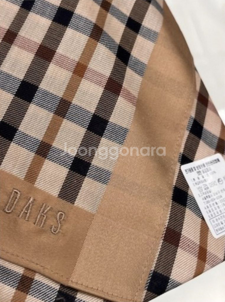 닥스 손수건 2개 세트 (새상품)--4