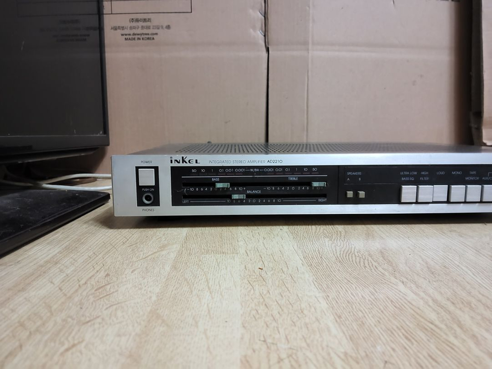 인켈 인티앰프 AD 2210 (1 오디오 스피커 LP 이미지