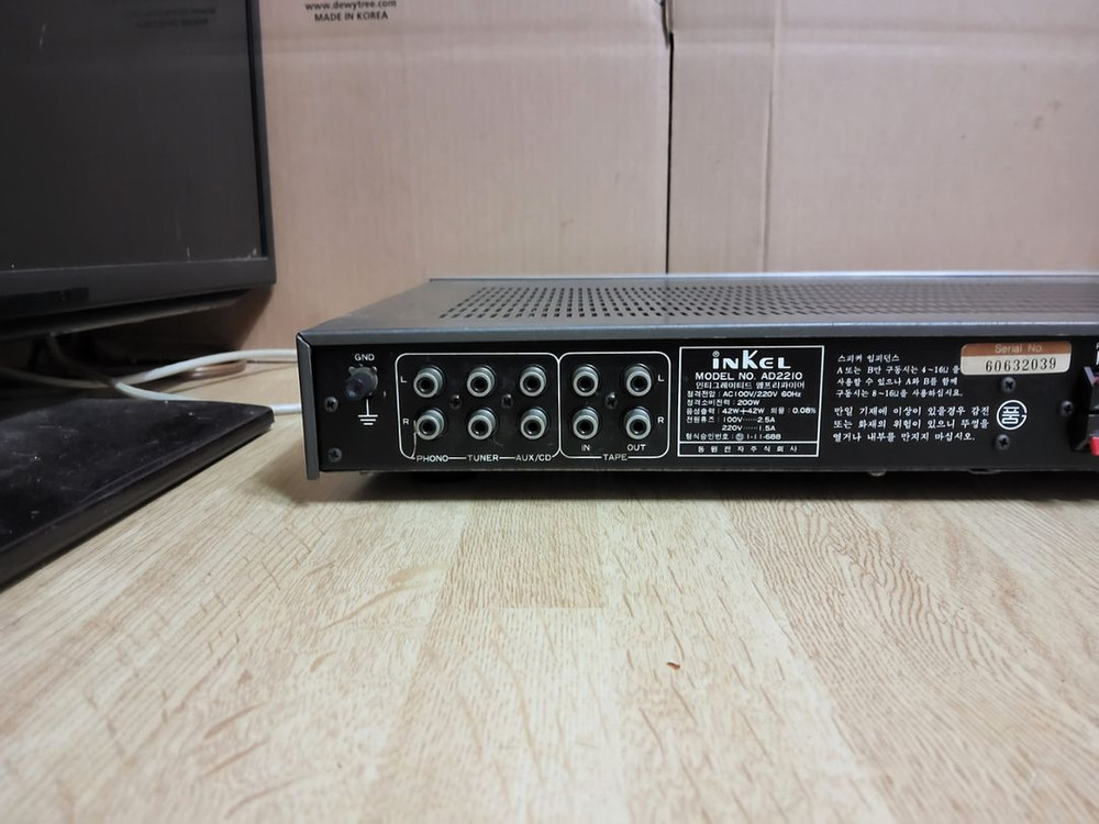 인켈 인티앰프 AD 2210 (1 오디오 스피커 LP 이미지