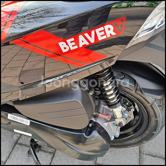 KR모터스 비버125V DLX 유로5형 상용스쿠터--9