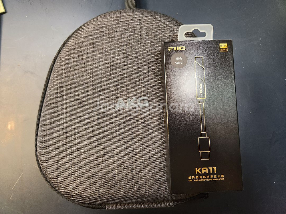 AKG 헤드폰 N9(국내정품 박스)+FiiO ka11--1