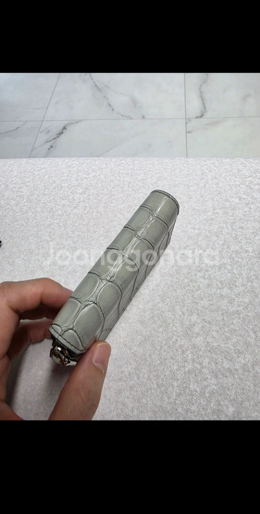 인피니토 엘리게이터가죽 동전지갑--2
