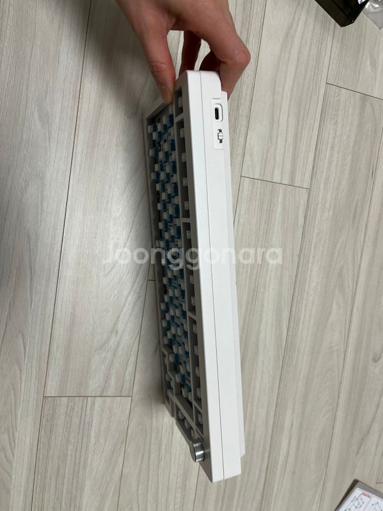 LMK81 3모드 풀알루미늄 키보드 + 북극여우축--1
