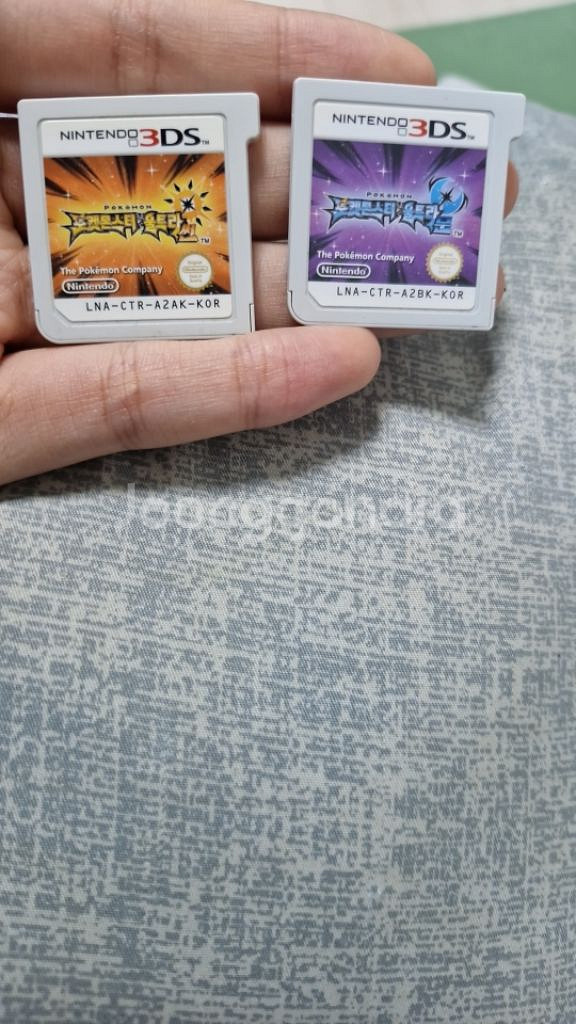 닌텐도 3DS 썬 문 알칩으로 일괄판매합니다--0