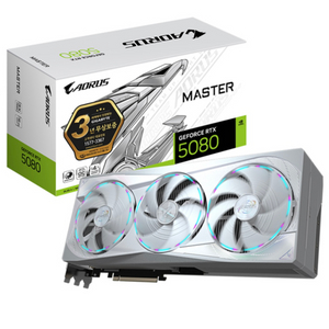 RTX 5080 어로스 마스터 화이트