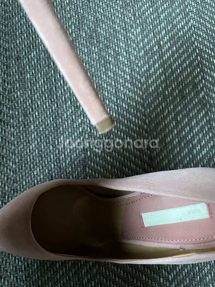 H&M 핑크 하이힐 EU37/한국235--3