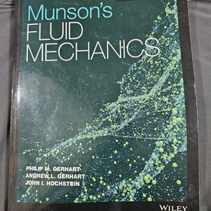 munsons fluid mechanics