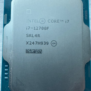 인텔 코어 i7-12700F CPU