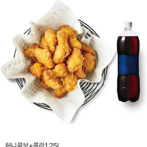 교촌치킨 허니콤보 + 콜라1.25L (원가2.6만원)