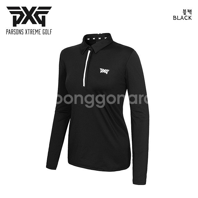 PXG 여성 골프웨어 스윙 긴팔 카라티--3