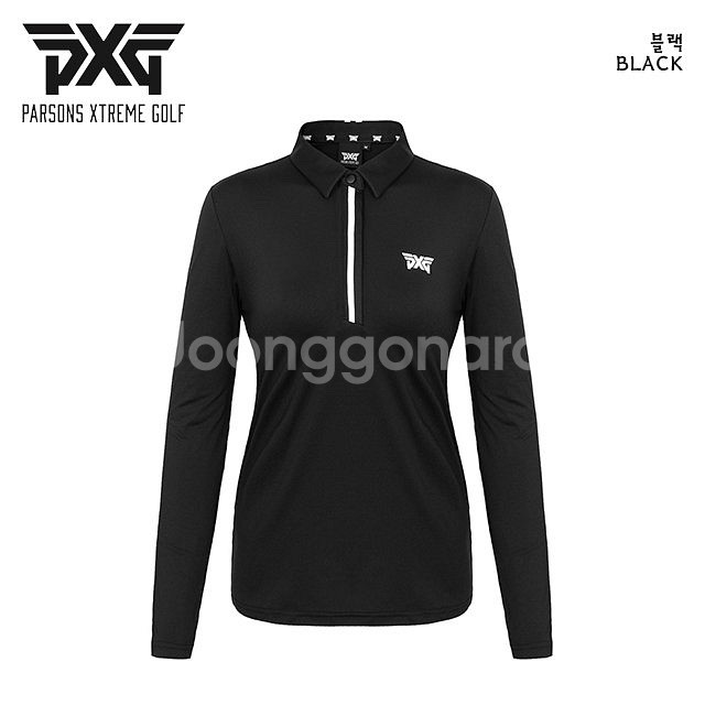 PXG 여성 골프웨어 스윙 긴팔 카라티--4