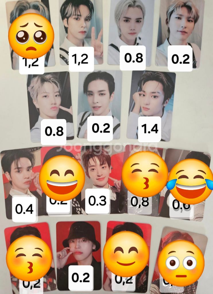 크래비티 포카 포토카드 양도--0