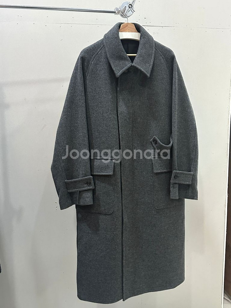홀리선 발마칸 울코트 챠콜그레이 L (미착용 새상품)--1