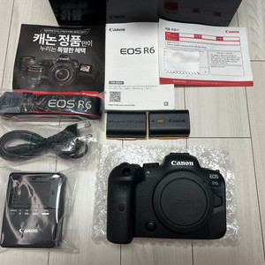 캐논 EOS R6 중급기 미러리스 카메라