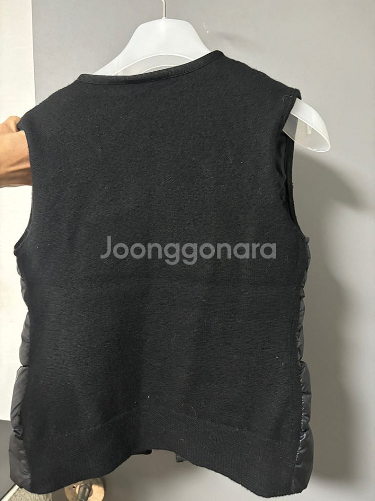 몽클레어 정품 조끼--1