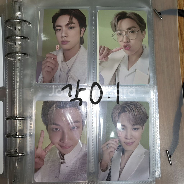 방탄소년단 포카 굿즈 양도 판매--3