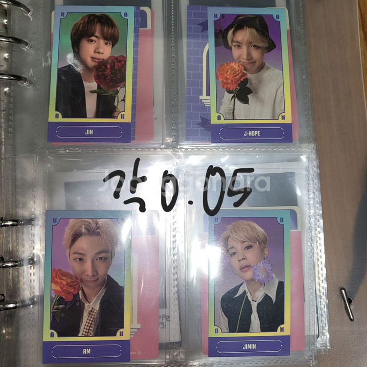 방탄소년단 포카 굿즈 양도 판매--6