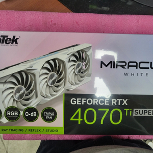 이엠텍 지포스 RTX 4070 Ti SUPER MIRA