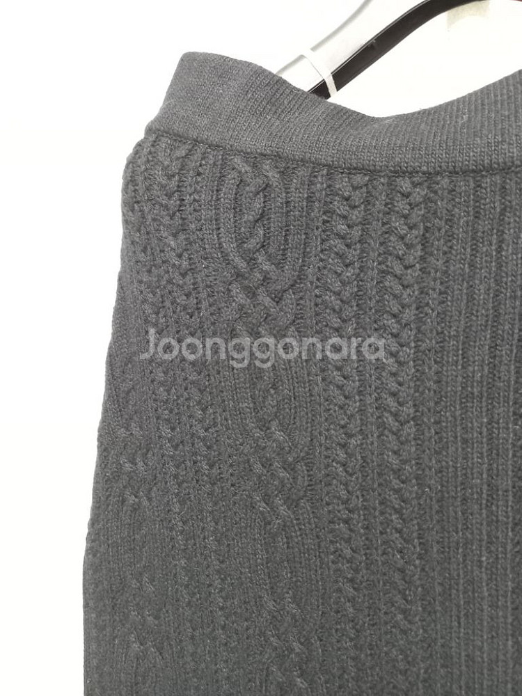 지컷 춘추동 모 니트 롱 스커트 F 44-66--3