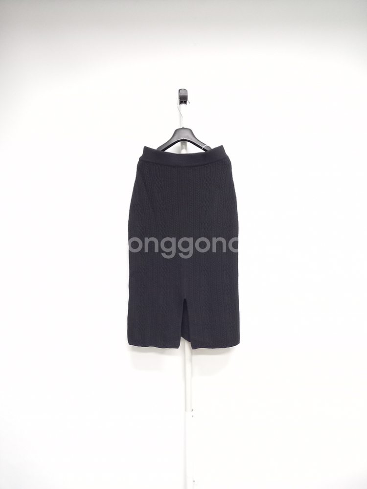 지컷 춘추동 모 니트 롱 스커트 F 44-66--1