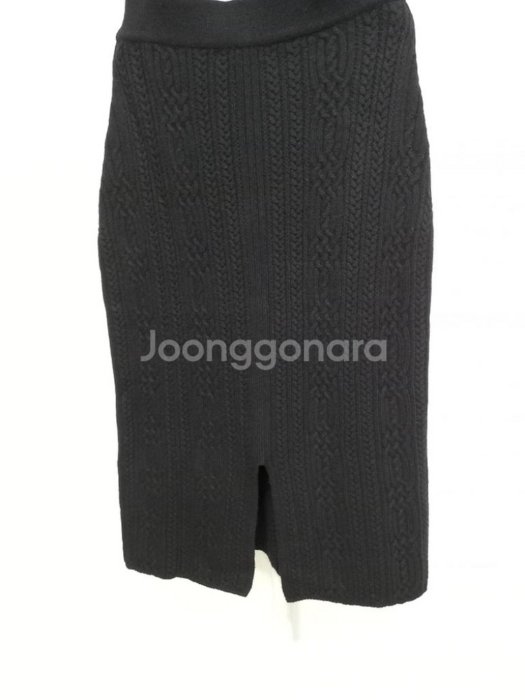 지컷 춘추동 모 니트 롱 스커트 F 44-66--4
