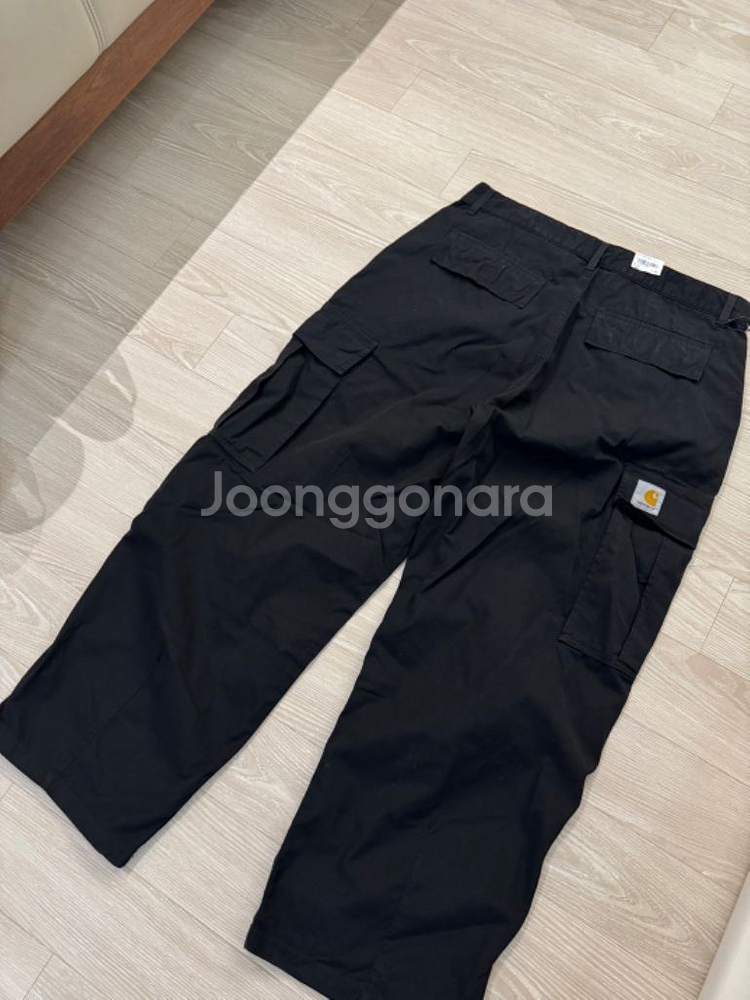 칼하트 콜 카고 팬츠 레인 린스드 새상품--4
