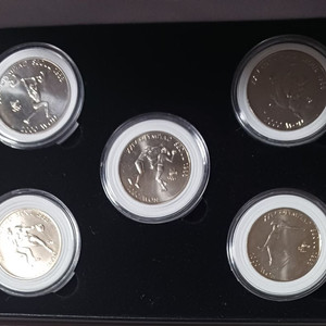 88년올림픽 종목별기념주화 5점 일괄