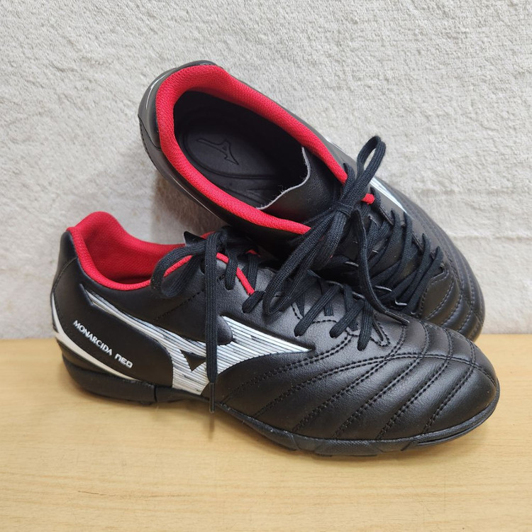 정품 미즈노 모나르시다 네오3 아동 축구화 풋살화--1