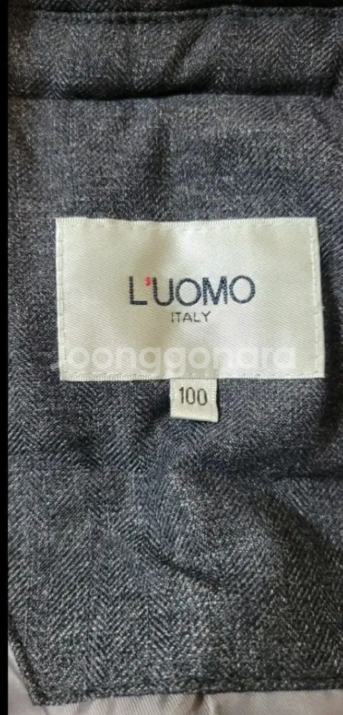 (남성95사이즈) LUOMO 패딩 자켓(오리100)--5