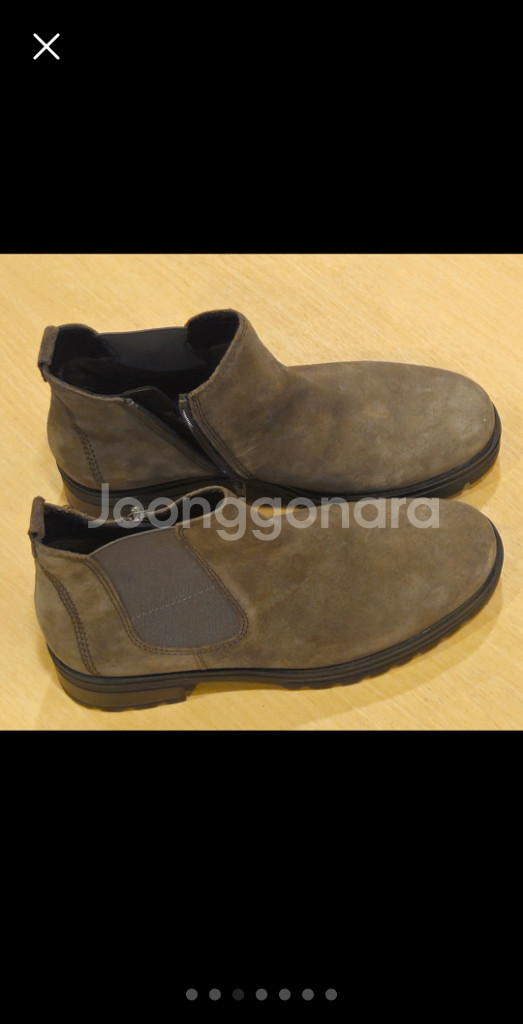 Gabor 가버 여성 첼시 부츠 브라운 245mm 팝니--1
