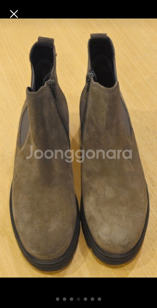 Gabor 가버 여성 첼시 부츠 브라운 245mm 팝니--3