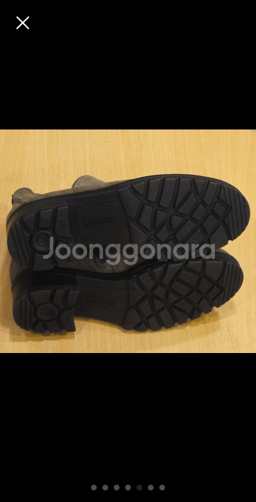 Gabor 가버 여성 첼시 부츠 브라운 245mm 팝니--4