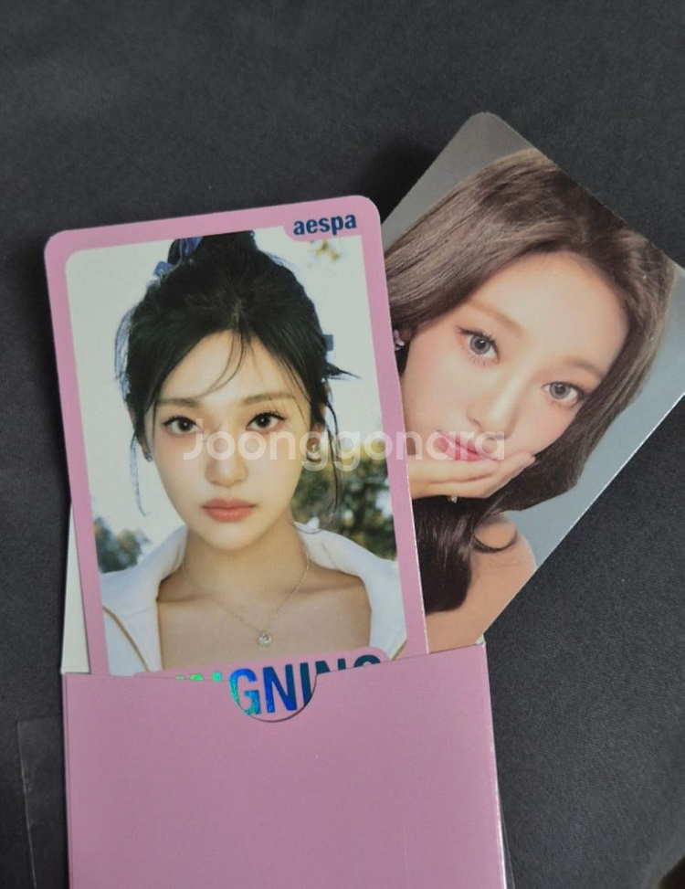 에스파앨범 포카 nct cd--1