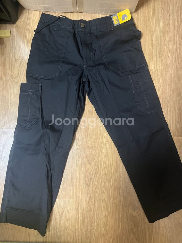 새상품 칼하트 워크 팬츠 블랙 M short--0