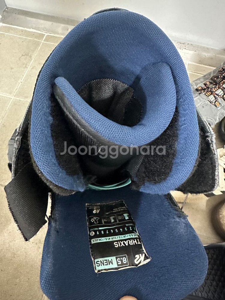 k2 쓰락시스 보드부츠 265--3