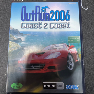 ps2 아웃런2 코스트2코스트