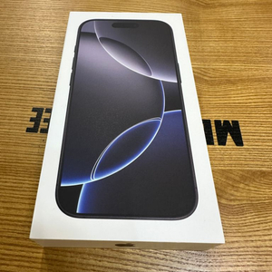 아이폰16 Pro 128GB 블랙티타늄 자급제