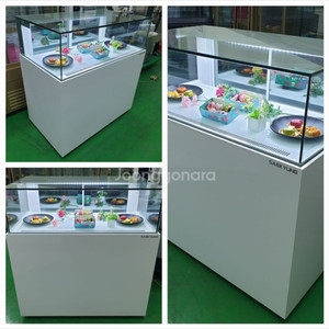 카페용 마카롱 디저트 냉장 쇼케이스
