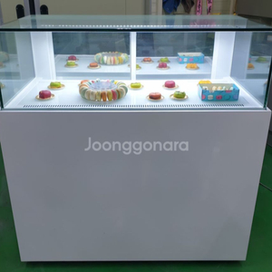 카페용 마카롱 디저트 케잌 냉장 쇼케이스