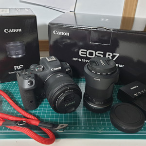 캐논 EOS R7 번들킷 rf35.8렌즈