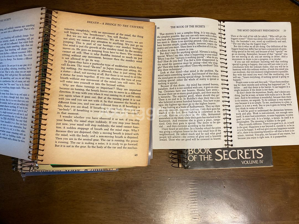 [Osho] The Book of Secrets 5권셋--3