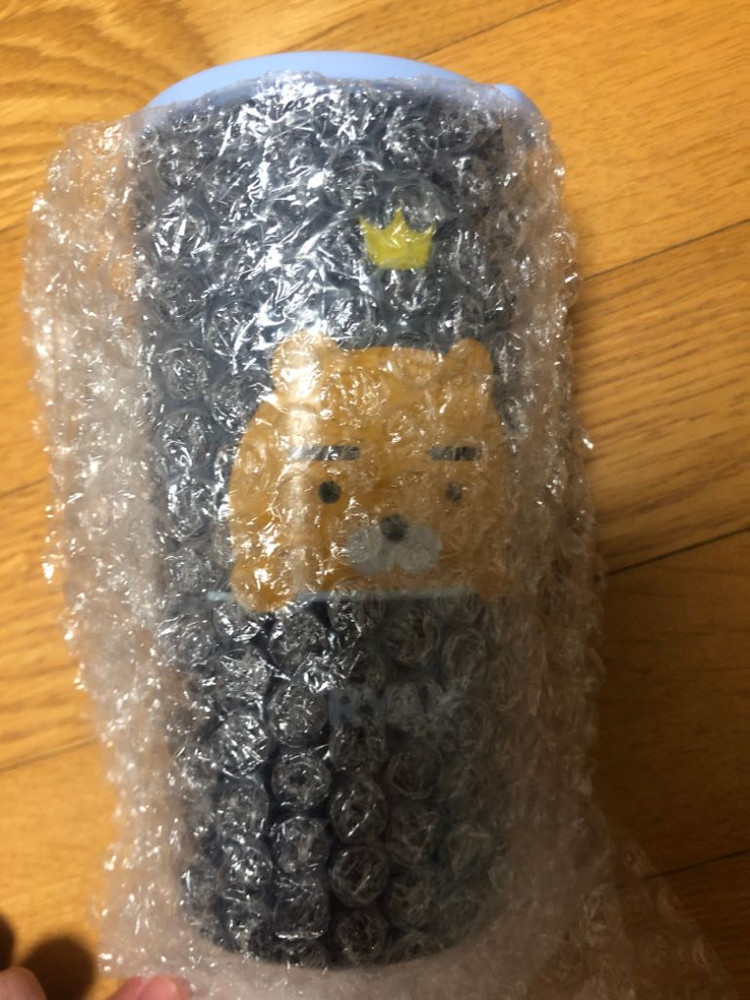 새제품 카카오 라이언 텀블러--1