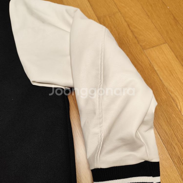 새제품 (4XL) 블랙 야구점퍼 스타디움 자켓 바시티--3