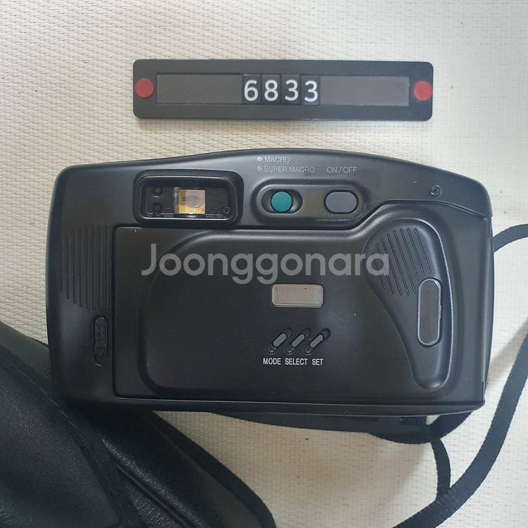 삼성캐녹스 퍼지줌 1050 필름카메라 파우치포함--2