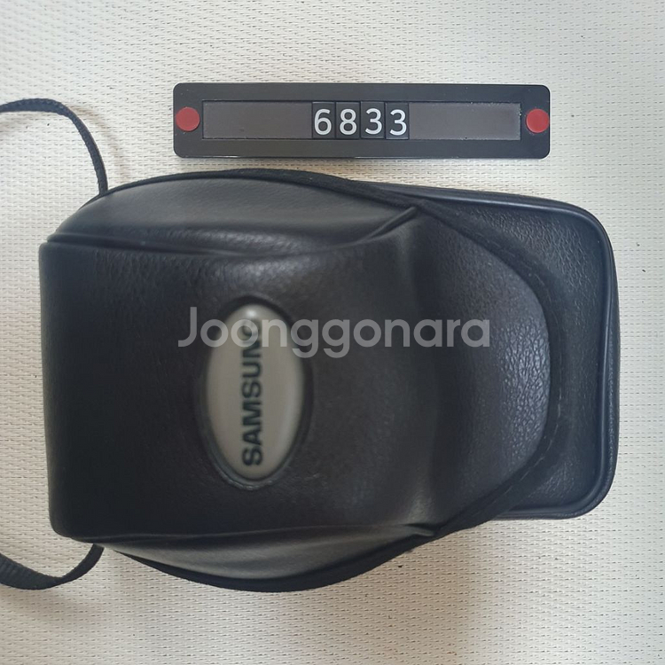 삼성캐녹스 퍼지줌 1050 필름카메라 파우치포함--5