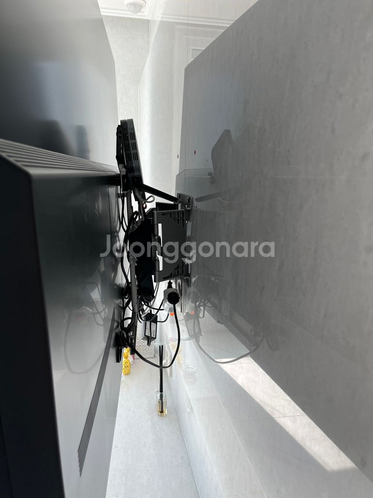 엘지 올레드 83인치 tv 벽걸이,각도조절--3