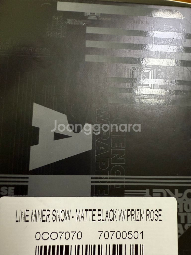 오클리 스노우보드용 라인마이너 고글 과 교체렌즈 풀박스--1