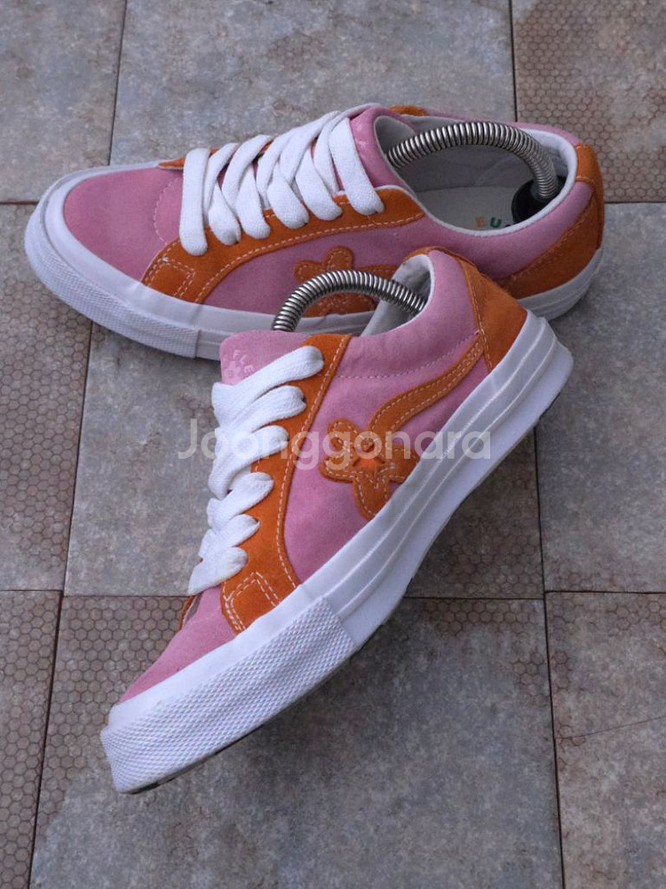 (230)컨버스 골프 르 플레르 원스타 로우 캔디 핑크--5